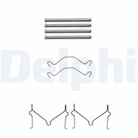 DELPHI LX0306 - Kit de accesorios, pastillas de frenos