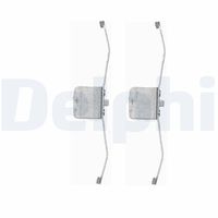 DELPHI LX0395 - Lado de montaje: Eje trasero<br>Sistema de frenos: ATE<br>