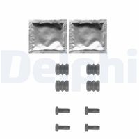 DELPHI LX0355 - Kit de accesorios, pastillas de frenos