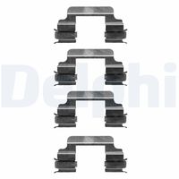 DELPHI LX0363 - Kit de accesorios, pastillas de frenos