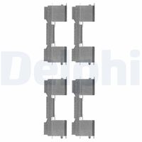 DELPHI LX0478 - Lado de montaje: Eje delantero<br>Sistema de frenos: Brembo<br>Carga útil [kg]: 1100<br>