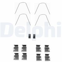 DELPHI LX0423 - Kit de accesorios, pastillas de frenos