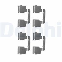 DELPHI LX0506 - Lado de montaje: Eje delantero<br>Sistema de frenos: TRW<br>