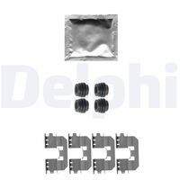 DELPHI LX0545 - Kit de accesorios, pastillas de frenos