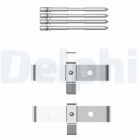 DELPHI LX0469 - Kit de accesorios, pastillas de frenos