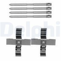 DELPHI LX0548 - Kit de accesorios, pastillas de frenos