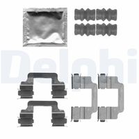 DELPHI LX0509 - Kit de accesorios, pastillas de frenos