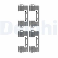 DELPHI LX0551 - Kit de accesorios, pastillas de frenos