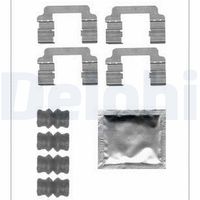 DELPHI LX0535 - Kit de accesorios, pastillas de frenos