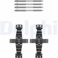 DELPHI LX0541 - Lado de montaje: Eje trasero<br>Sistema de frenos: TRW<br>para espesor de disco [mm]: 22<br>