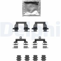 DELPHI LX0531 - Kit de accesorios, pastillas de frenos