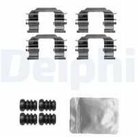 DELPHI LX0459 - Kit de accesorios, pastillas de frenos