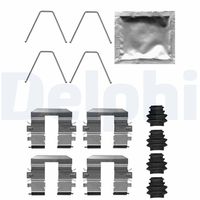 DELPHI LX0509 - Kit de accesorios, pastillas de frenos