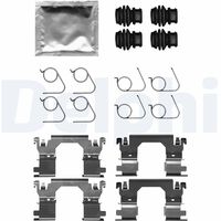 BOSCH 1987474803 - Kit de accesorios, pastillas de frenos