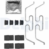 BOSCH 1987474803 - Kit de accesorios, pastillas de frenos