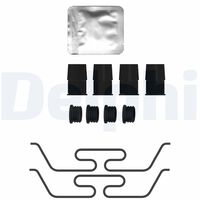 DELPHI LX0480 - Kit de accesorios, pastillas de frenos