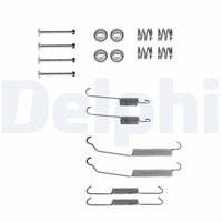 DELPHI LY1102 - Lado de montaje: Eje trasero<br>Sistema de frenos: Bendix<br>Diámetro interior de tambor de freno [mm]: 180<br>Ancho [mm]: 42<br>