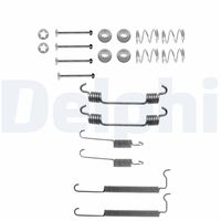 DELPHI LY1134 - Lado de montaje: Eje trasero<br>Sistema de frenos: Opel<br>Diámetro interior de tambor de freno [mm]: 200<br>Ancho [mm]: 29<br>Dinámica de frenado / conducción: para vehículos sin ABS<br>