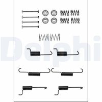 DELPHI LY1317 - Juego de accesorios, zapatas de freno de estacionamiento