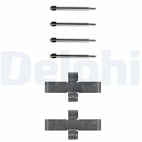 DELPHI LX0013 - Kit de accesorios, pastillas de frenos