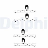 DELPHI LX0071 - Kit de accesorios, pastillas de frenos