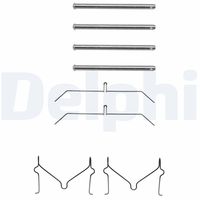 DELPHI LX0145 - Kit de accesorios, pastillas de frenos