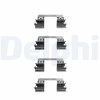 DELPHI LX0336 - Kit de accesorios, pastillas de frenos