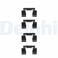 DELPHI LX0337 - Kit de accesorios, pastillas de frenos