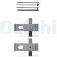 DELPHI LX0443 - Kit de accesorios, pastillas de frenos