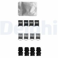 DELPHI LX0491 - Kit de accesorios, pastillas de frenos