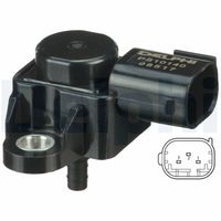 DELPHI PS10140 - Sensor, presión colector de admisión