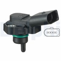 DELPHI PS10118 - Sensor de presión de aire, adaptación a la altura