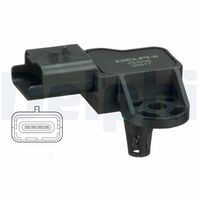 BOSCH 0261230134 - Sensor, presión de sobrealimentación