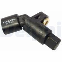 DELPHI SS10308 - Lado de montaje: Eje delantero, izquierda<br>Tipo de sensor: sensor pasivo<br>Cantidad de polos ocupados: 2<br>