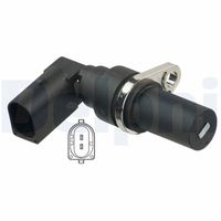 BLUE PRINT ADJ137232 - Longitud [mm]: 32,7<br>Color: negro<br>Tipo de sensor: inductivo<br>Número de enchufes de contacto: 2<br>Color de conector: negro<br>