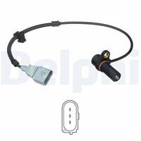 BOSCH 0986280786 - Sensor, posición arbol de levas