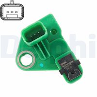 BOSCH 0986280608 - Longitud [mm]: 10,8<br>Color: verde<br>Tipo de sensor: Hall<br>Número de enchufes de contacto: 3<br>Color de conector: verde<br>