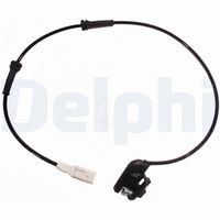 DELPHI SS20066 - Lado de montaje: Eje trasero<br>Cantidad: 2<br>Tipo de sensor: Sensor activo<br>Cantidad de polos ocupados: 2<br>Longitud de cable [mm]: 815<br>