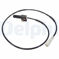 DELPHI SS20142 - año construcción hasta: 08/2000<br>Lado de montaje: Eje delantero<br>Tipo de sensor: sensor pasivo<br>Artículo complementario / información complementaria 2: con cable<br>Longitud total [mm]: 625<br>Rango temperatura desde [°C]: -40<br>rango temperatura hasta [°C]: 150<br>