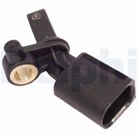 DELPHI SS20212 - Lado de montaje: Eje trasero, derecha<br>Tipo de sensor: Sensor activo<br>Cantidad de polos ocupados: 2<br>