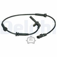 BOSCH 0986594666 - Sensor, revoluciones de la rueda