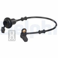 Alfa e-Parts AF08350 - Lado de montaje: Eje delantero, derecha<br>Longitud [mm]: 580<br>Peso [kg]: 0,059<br>Tipo de sensor: Hall<br>Número de enchufes de contacto: 2<br>