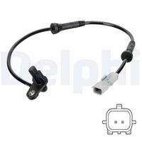 BOSCH 0986594669 - Lado de montaje: Eje trasero, derecha<br>Artículo complementario / información complementaria 2: con cable<br>Rango temperatura desde [°C]: -40<br>rango temperatura hasta [°C]: 150<br>