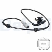 BOSCH 0986594635 - Sensor, revoluciones de la rueda