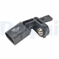 DELPHI SS20002 - Lado de montaje: Eje delantero, izquierda<br>Cantidad: 1<br>Tipo de sensor: Sensor activo<br>Cantidad de polos ocupados: 2<br>