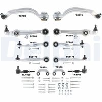 DELPHI TC1400KIT - Juego de reparación, brazo de suspensión