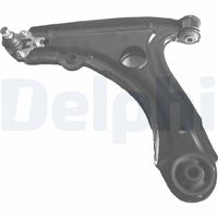 DELPHI TC764 - Lado de montaje: exterior<br>Lado de montaje: debajo<br>Lado de montaje: Eje delantero<br>Material: Chapa de acero<br>Referencia artículo par: TC762<br>Tipo de dirección: Brazo oscilante transversal<br>Artículo complementario / información complementaria 2: con rótula de suspensión/carga<br>Longitud [mm]: 450<br>Ancho [mm]: 450<br>