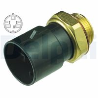 Alfa e-Parts AF04630 - Longitud [mm]: 49,5<br>Medida de rosca: M22x1,5 mm<br>Color: negro<br>Artículo complementario/Información complementaria: con arandelas de ajuste<br>Número de enchufes de contacto: 2<br>Rango temperatura desde [°C]: 89<br>rango temperatura hasta [°C]: 102<br>Material de carcasa: Latón<br>Color de conector: amarillo<br>