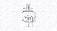 MAGNETI MARELLI 205074CFG - Fuelle, suspensión neumática