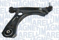 MAGNETI MARELLI ARM1076 - Lado de montaje: Eje delantero<br>Lado de montaje: debajo<br>Lado de montaje: derecha<br>Artículo complementario / información complementaria 2: con apoyo de caucho<br>Material: Chapa de acero<br>Tipo de dirección: Brazo oscilante transversal<br>Referencia artículo par: 37238 01<br>Nº art. de accesorio recomendado: 44090 01<br>